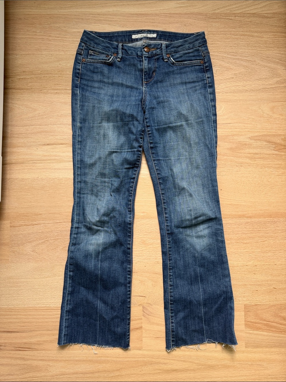 Joe's Jeans Women's Flare Denim in Medium Blue Wash